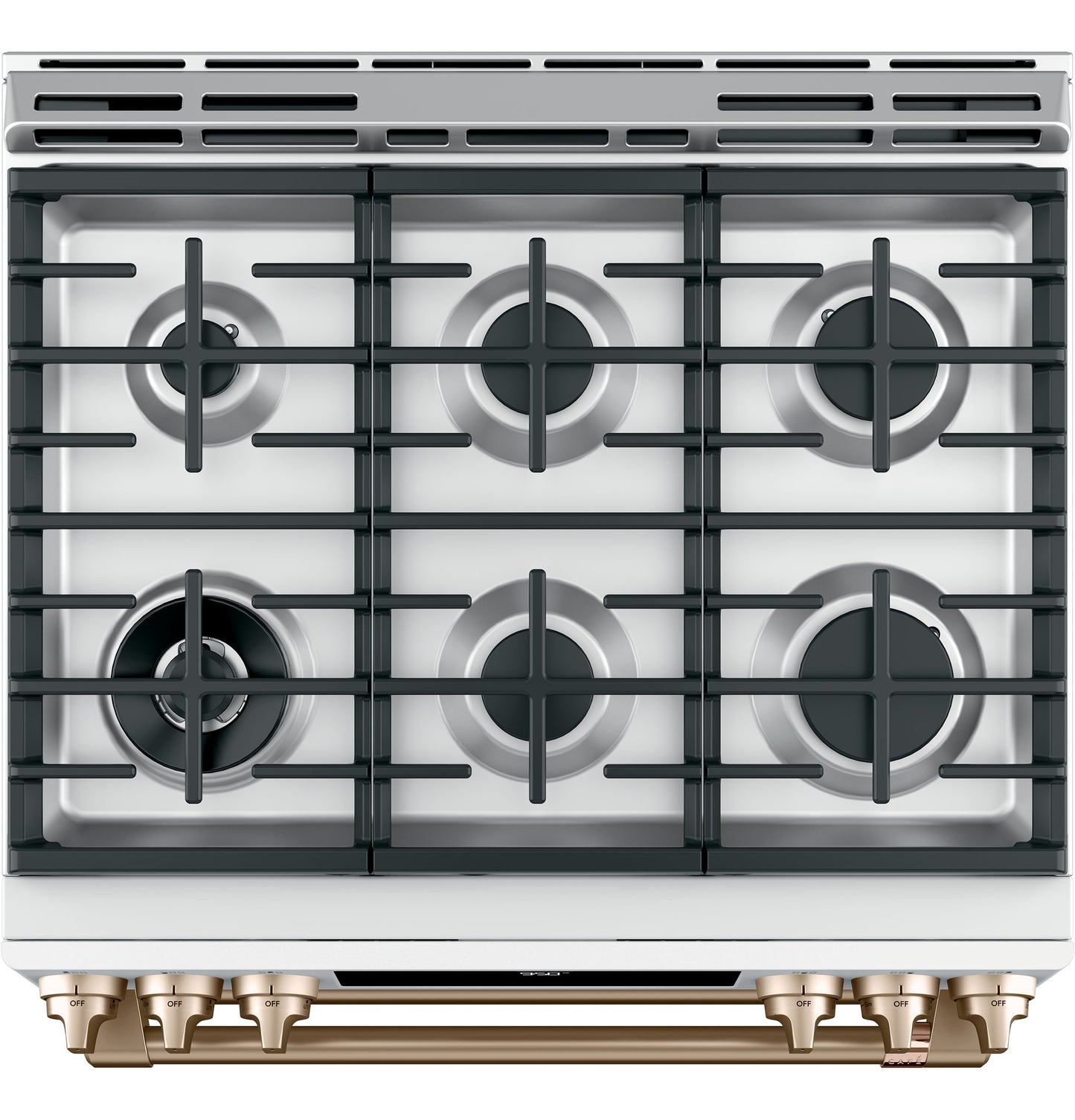 CAFÉ™ 30" Smart Slide-In, Front-Control, Dual-Fuel, Double-Oven Range with Convection