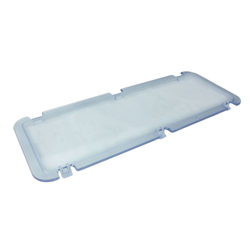 Clear plastic top hopper window replacement part compatible with John Deere equipment accessories and tools collections