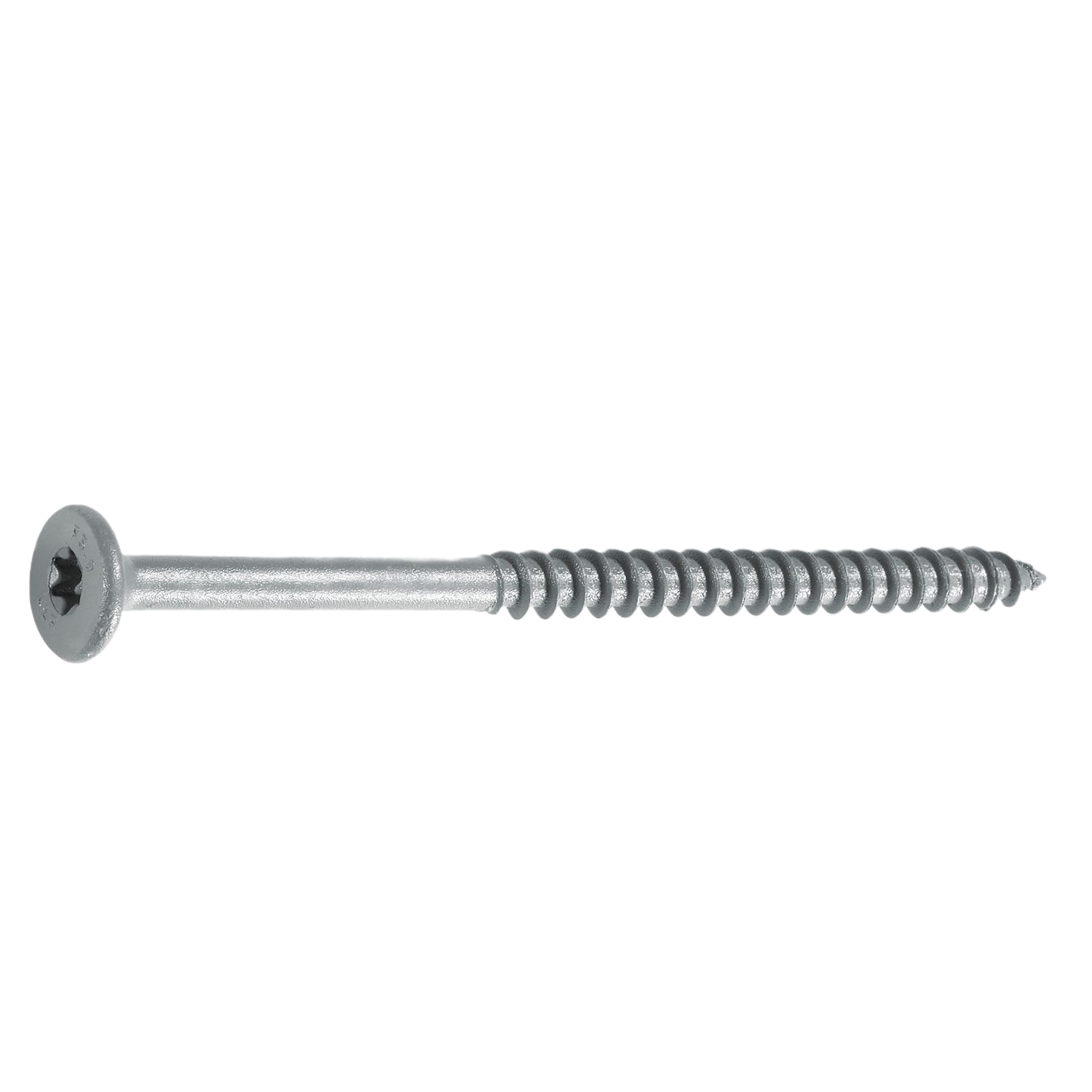 Silver hex washer head self-drilling screw for siding and lumber in fasteners and under 50 collections