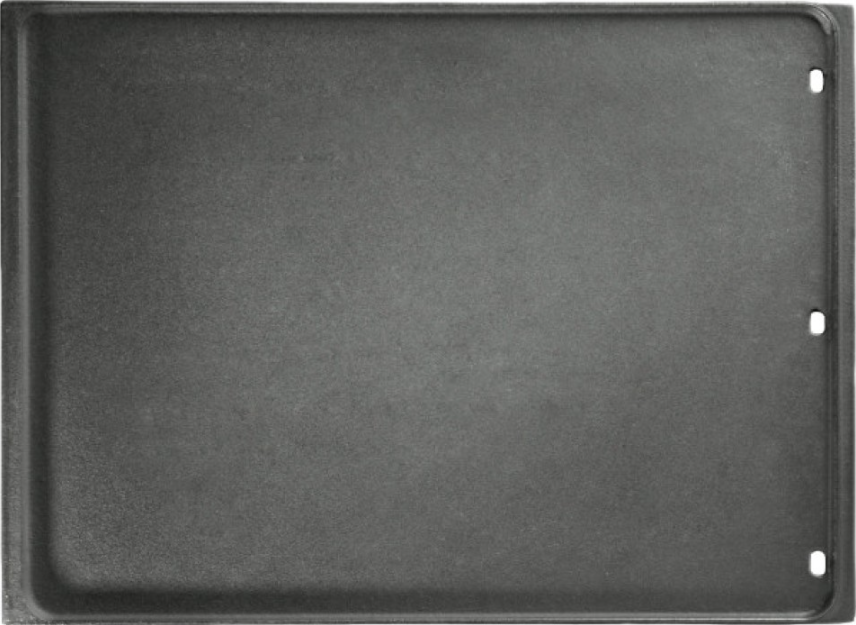 Heavy-duty cast iron flat top griddle designed for outdoor cooking, compatible with PRO 500 and Prestige 500 grills for versatile grilling.