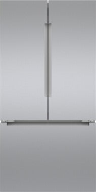 800 Series, French Door Bottom Mount Refrigerator, 36'', Brushed steel