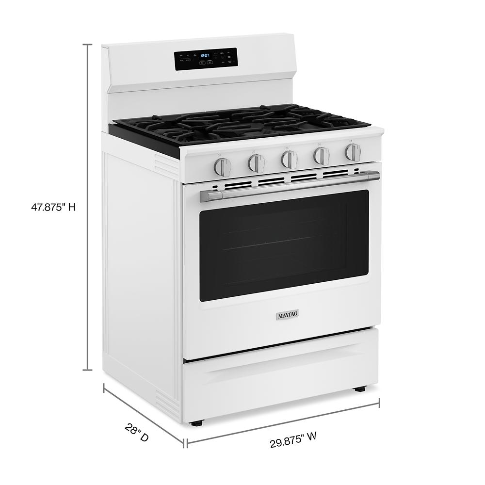 30-Inch Wide Electric Range With No Preheat Air Fry and Air Baking - 5.3 cu. ft.