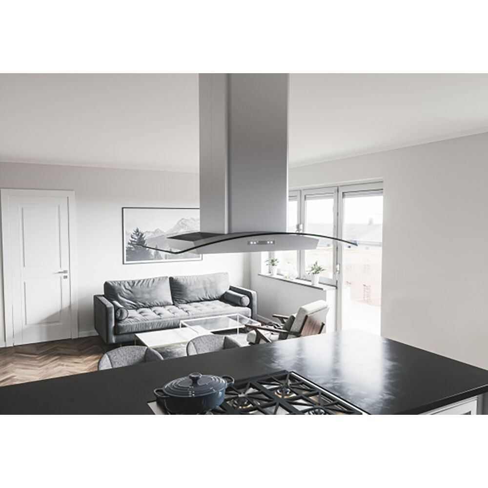 Milano Connect Island Hood 42" LED AC