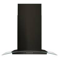 30-inch concave glass wall mount range hood with LED lighting and digital touch controls from Wall Mounted Range Hoods collection
