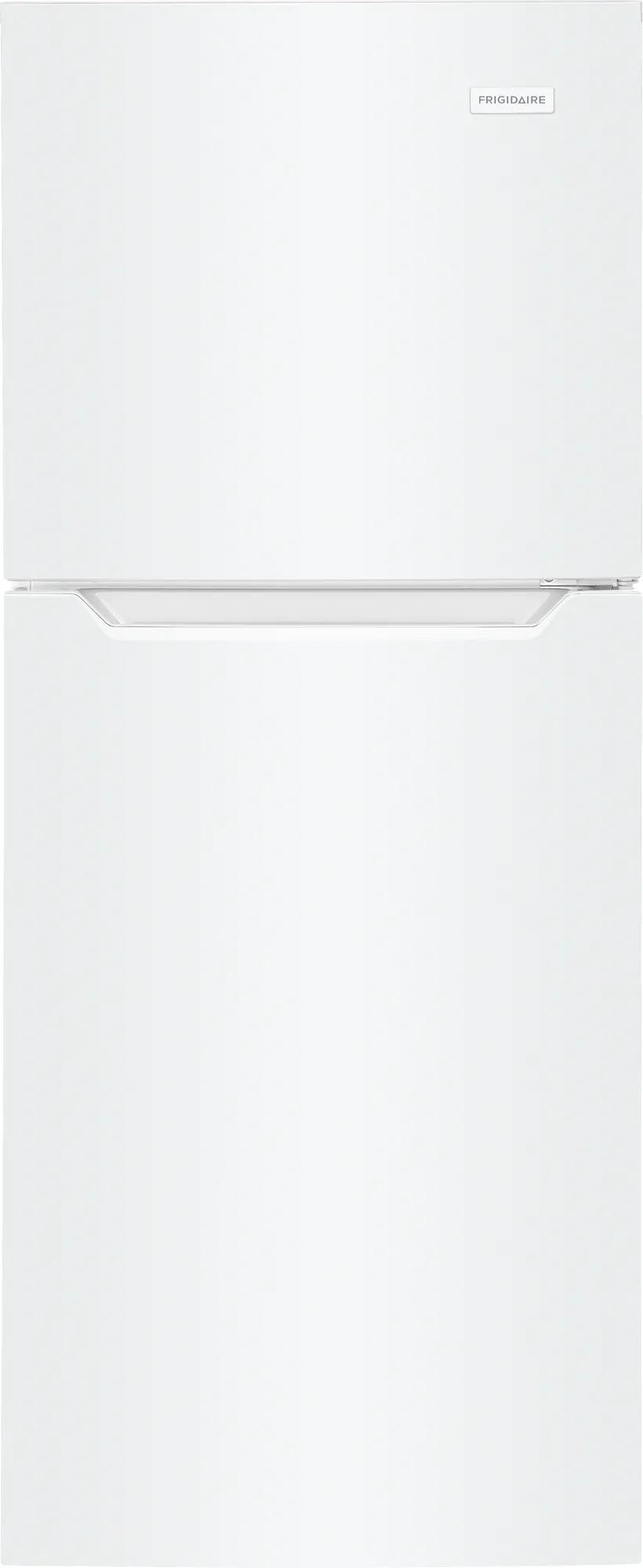 White top freezer apartment-size refrigerator with smooth finish in refrigerators and kitchen appliances collection