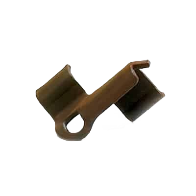 Brown concealed decking fastener clip designed for secure installation in home improvement projects