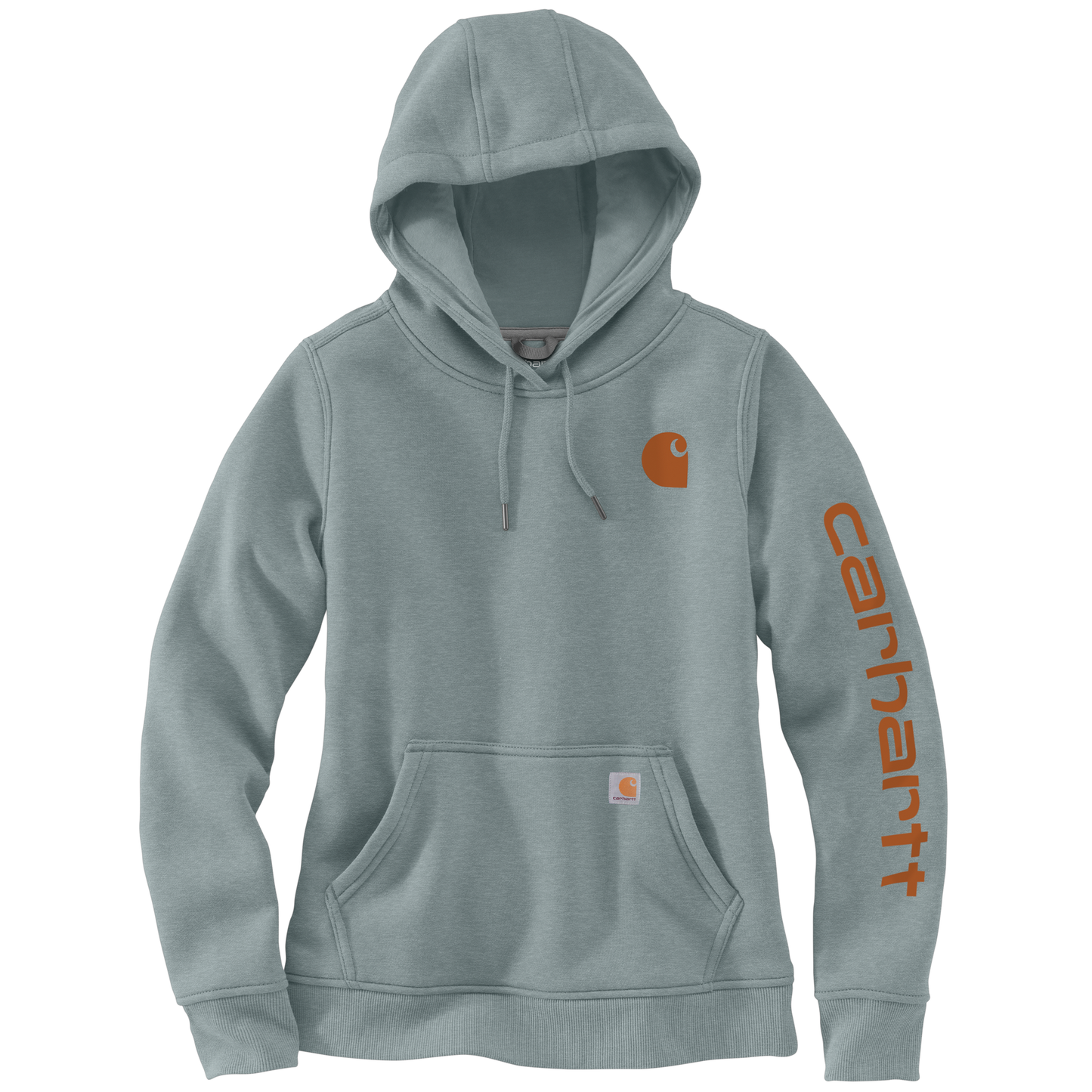 Carhartt Women's Relaxed Fit Midweight Logo/Sleeve Graphic Hoodie
