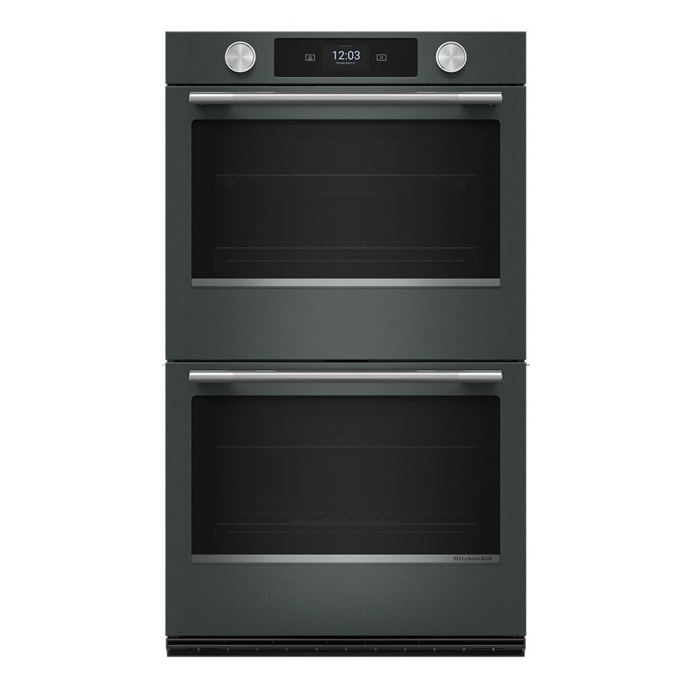 30-inch Smart Electric Double Wall Oven with Assisted Cooking Modes - Juniper