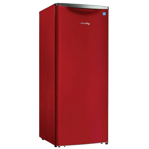 11 CuFt. All Refrigerator, All Black Interior, See-Through Crisper
