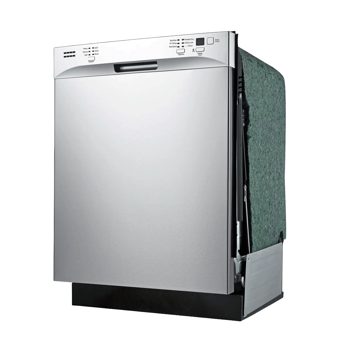 Element Electronics 24" Front Control Built-in Dishwasher - Stainless Steel (ENB6632PEBS)