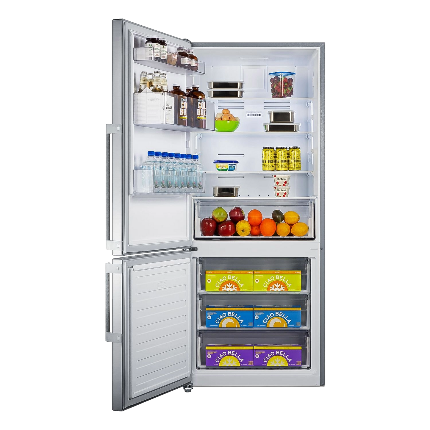 28" Wide Bottom Freezer Refrigerator