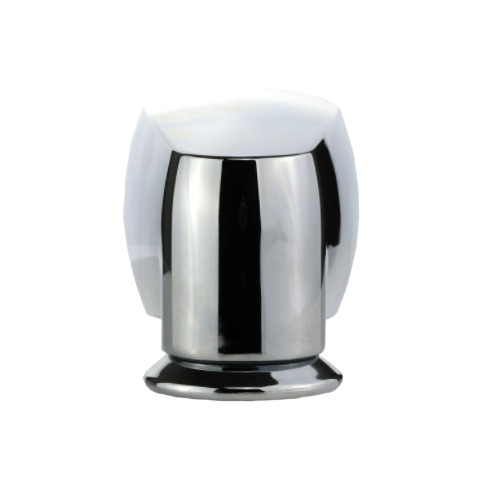 Polished chrome pull-down diverter tub spout part designed for Delta faucets in home improvement projects