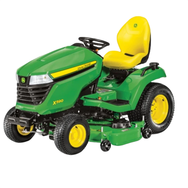 John Deere X590 Lawn Tractor – Powerful & Versatile – Hartville Hardware