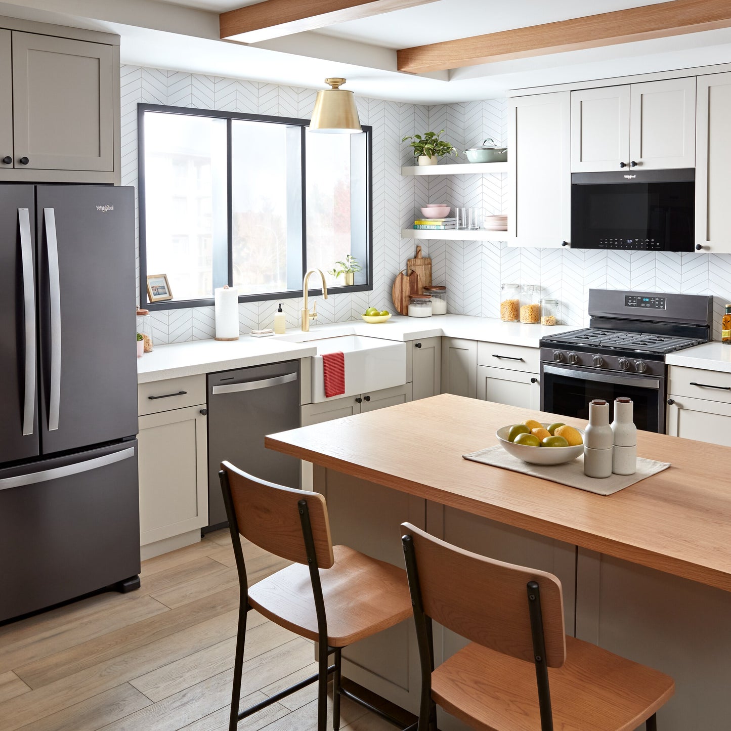 Air Fry Over-the-Range Microwave with Advanced Sensing Technology