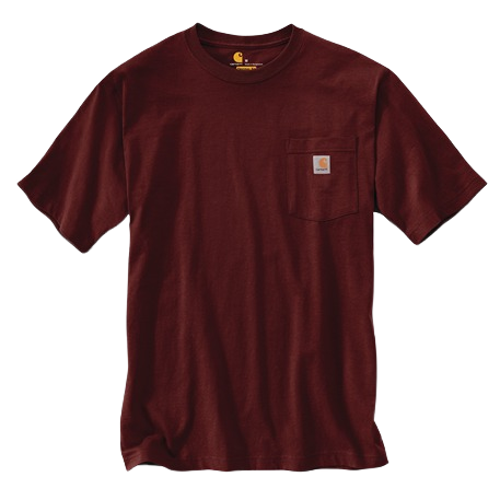 Carhartt Men's Loose Fit Heavyweight Short-Sleeve Pocket T-Shirt