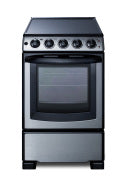 20" Wide Electric Smooth-Top Range