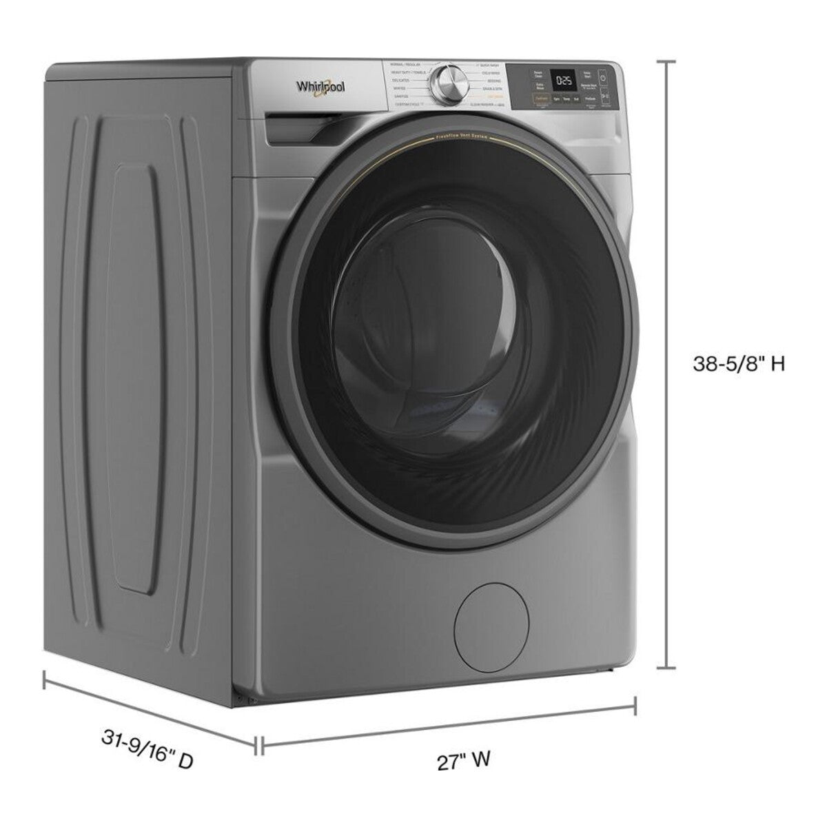 4.5 cu. ft. Smart Front Load ENERGY STAR® Washer with FreshFlow™ Vent System