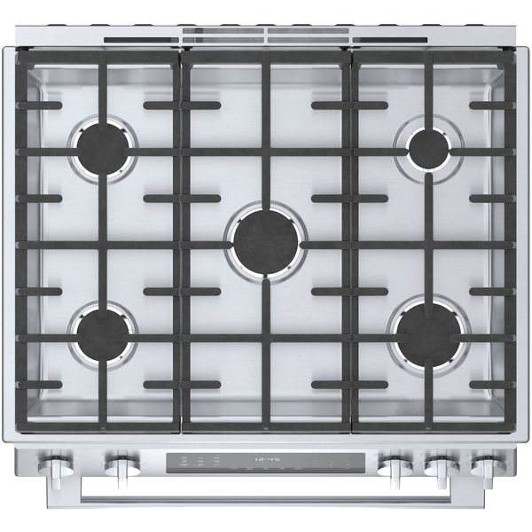 Benchmark™, Gas Slide-in Range, 30'', Stainless Steel