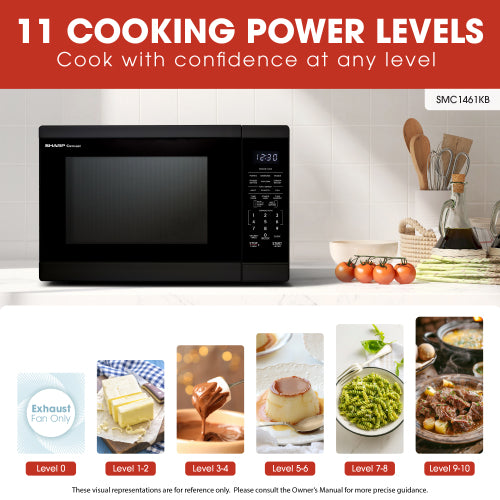 1.4 CF Countertop Microwave Oven