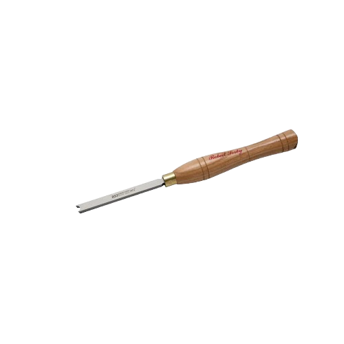 Wood-handled metal bead forming hand tool for detailed woodworking and home improvement tasks
