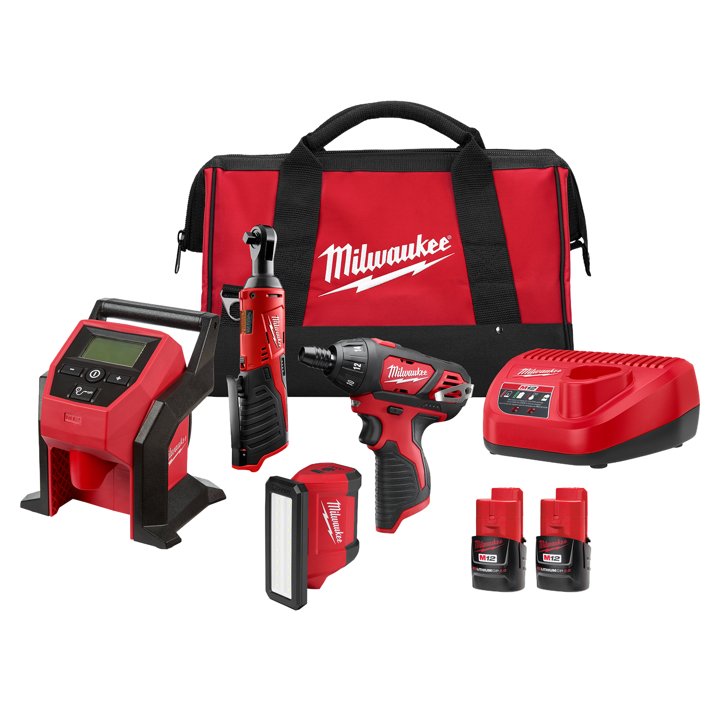 Milwaukee M12™ 4 Tool Combo Kit