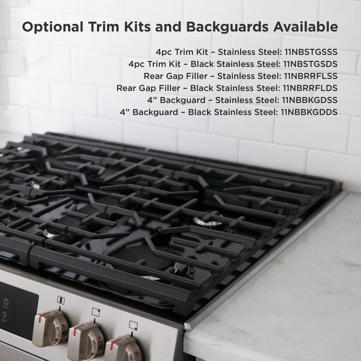 30" Front Control Gas Range