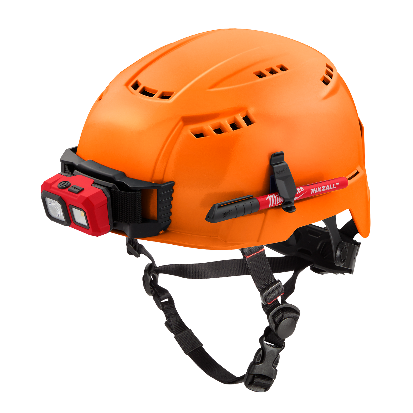 Milwaukee BOLT™ Orange Vented Safety Helmet (USA) - Type 2, Class C