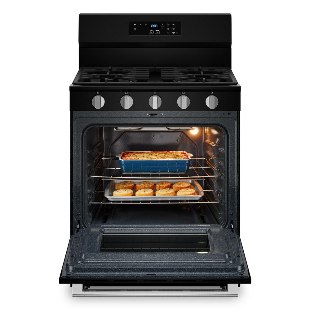 30-Inch Wide Gas Range With Steam Clean - 5.0 cu. ft.