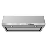 36-inch stainless steel under-cabinet ventilation hood with LED lighting and electronic controls from KitchenAid Appliances collection