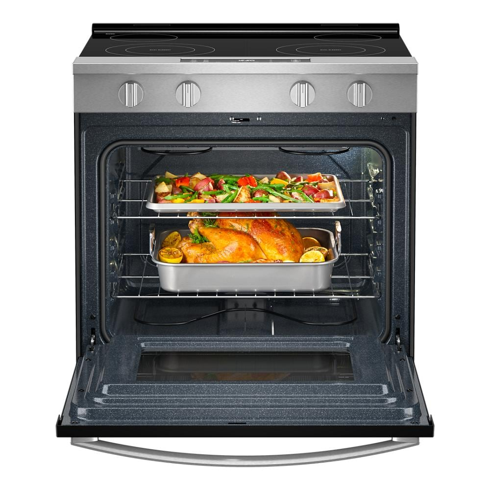 30-inch Electric Range with No Preheat and Slow Cook Modes