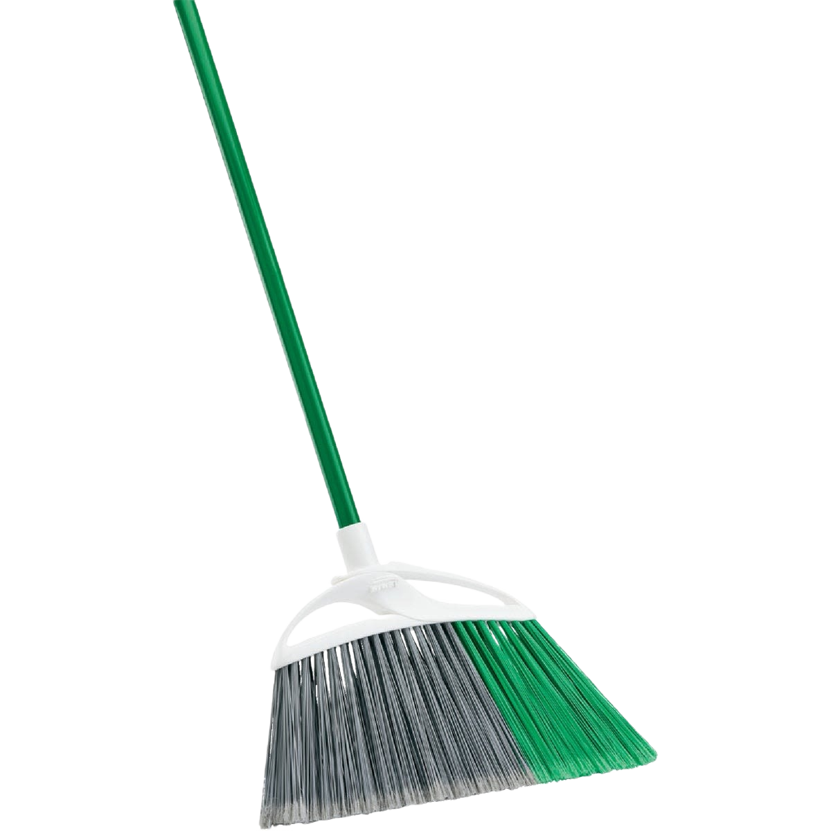 Extra large precision angle broom with steel handle and angled bristles for efficient cleaning in home improvement tools collection