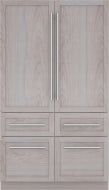 Freedom®, Built-in French Door Bottom Freezer, Panel Ready