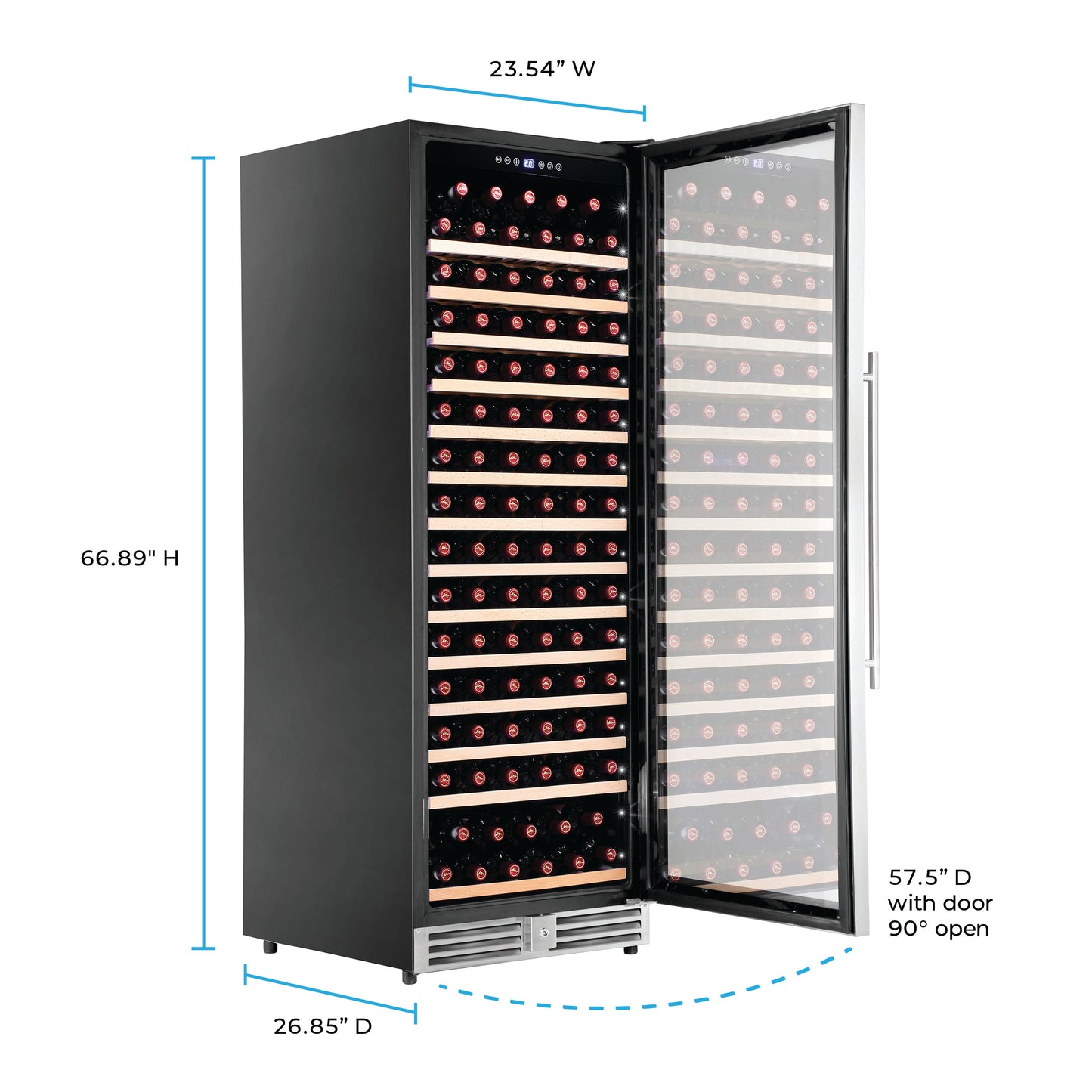 24" Avanti Refresh Wine Cooler - Stainless Steel