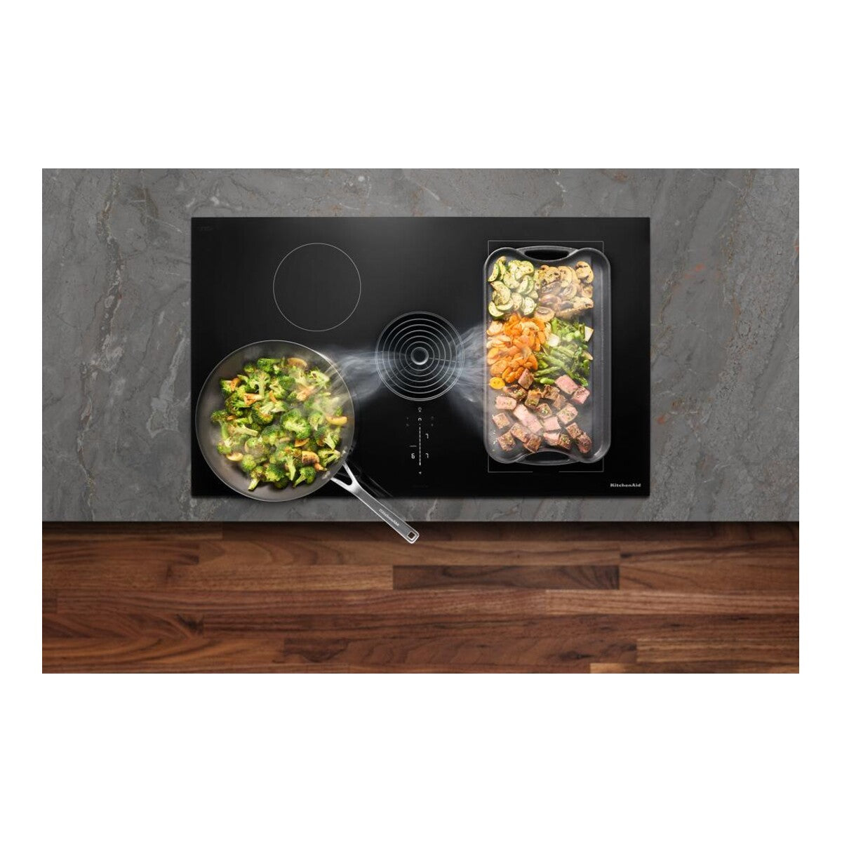 36-inch NextGen Induction Downdraft Cooktop with Bridge XL Even-Heat™  Zone