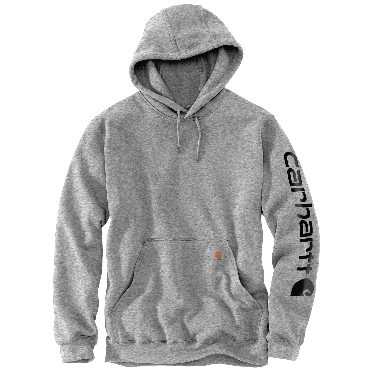 Carhartt Men's Loose Fit Midweight Logo Sleeve Graphic Hoodie