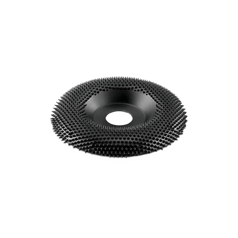 Black coarse dish wheel with aggressive teeth for woodworking tools in the under $100 home improvement collection