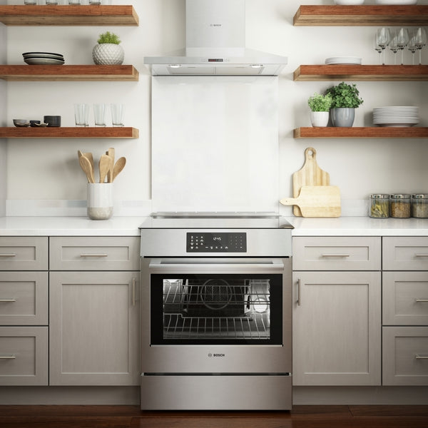 Benchmark™, Induction Slide-in Range, 30'', Stainless Steel