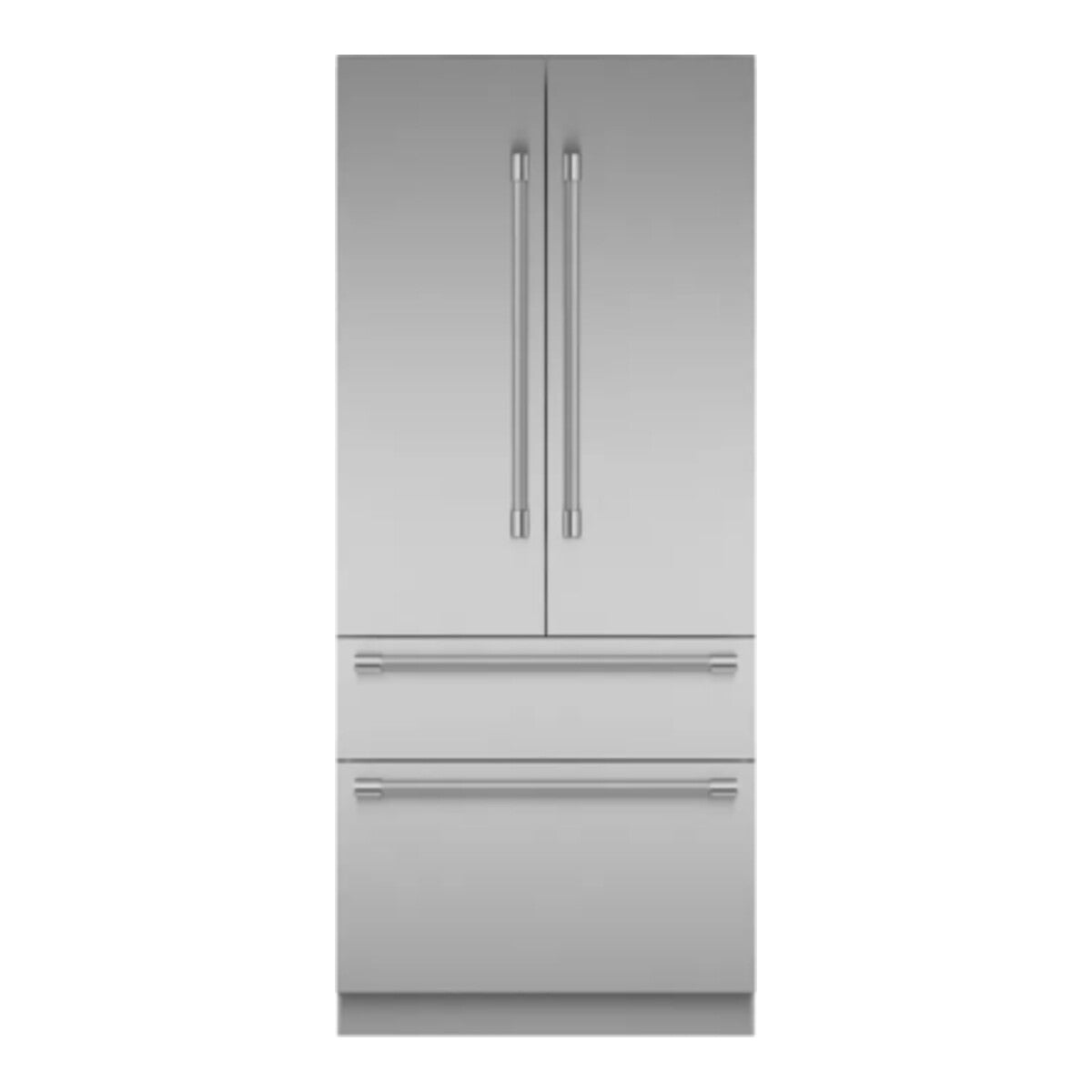 Freedom®, Built-in French Door Bottom Freezer, 36'', Stainless Steel