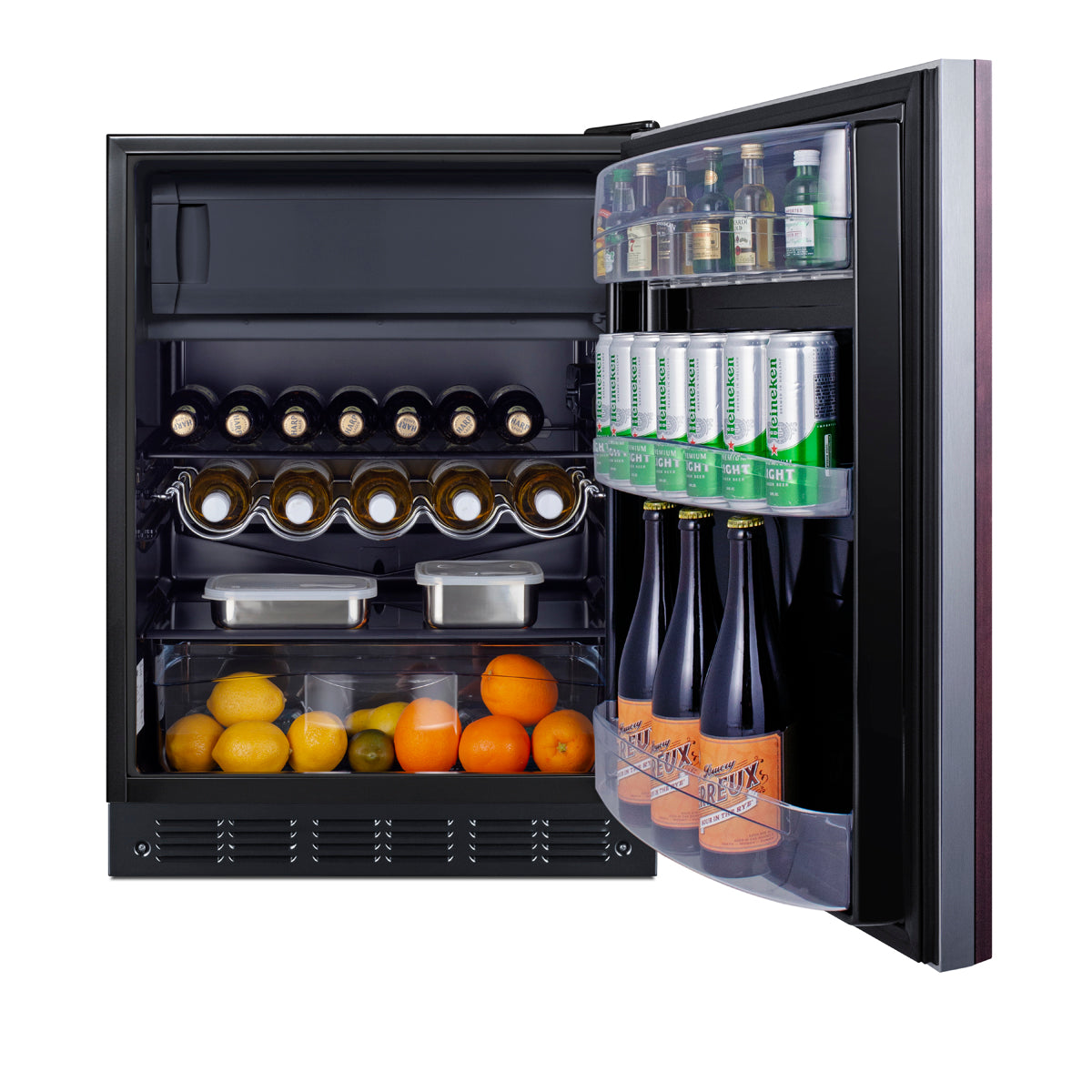 24" Wide Refrigerator-Freezer, ADA Compliant (Panel Not Included)