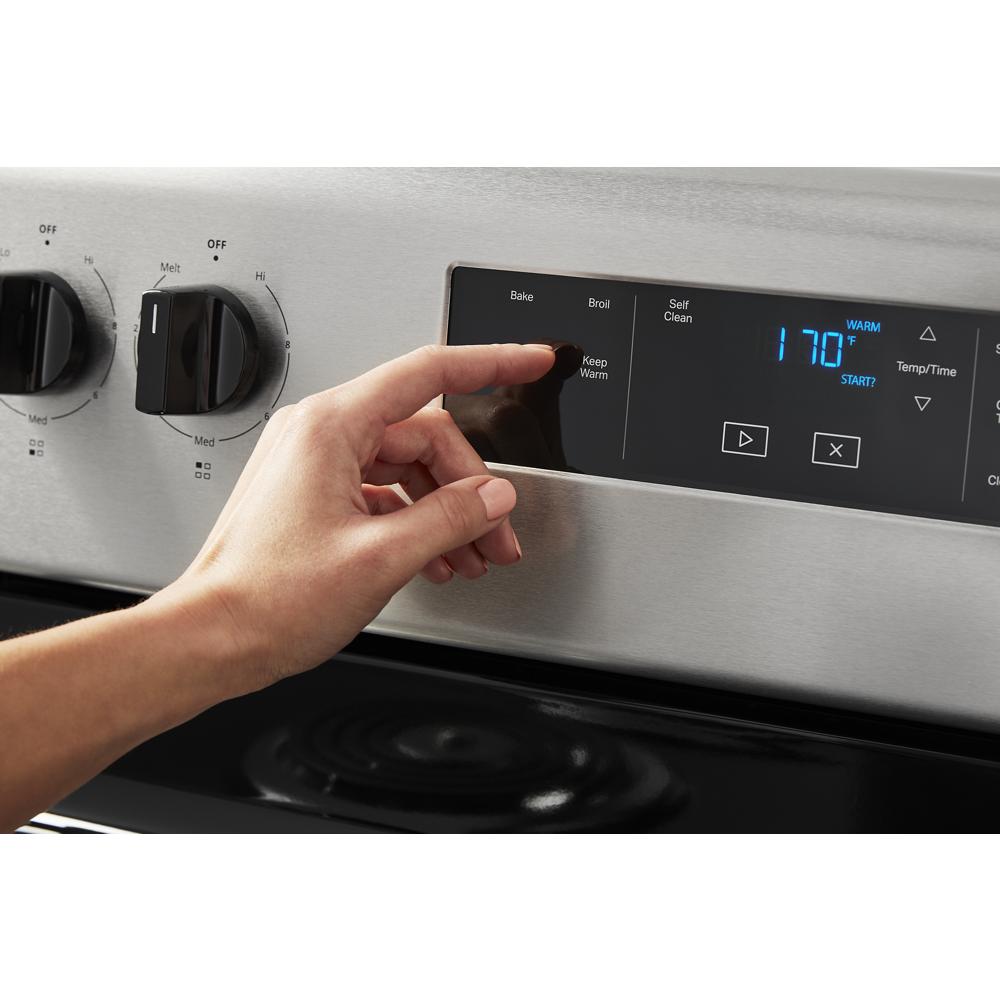 4.8 cu. ft. Electric Range with Keep Warm setting