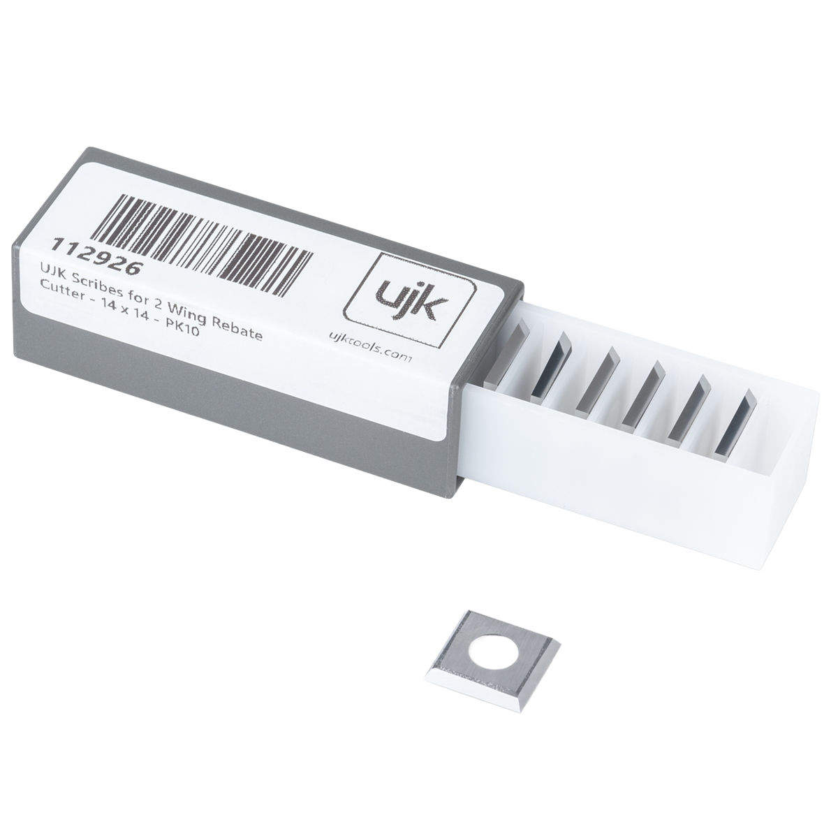 UJK Cutters for 2 Wing Rebate Cutter - 14 x 14 - PK10