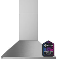 GE Profile 36" Wall-Mount Vent Hood with Clean Air Sensors