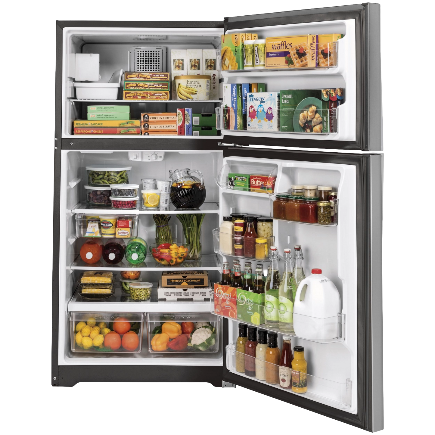 GE® ENERGY STAR® 19.2 Cu. Ft. Top-Freezer Refrigerator