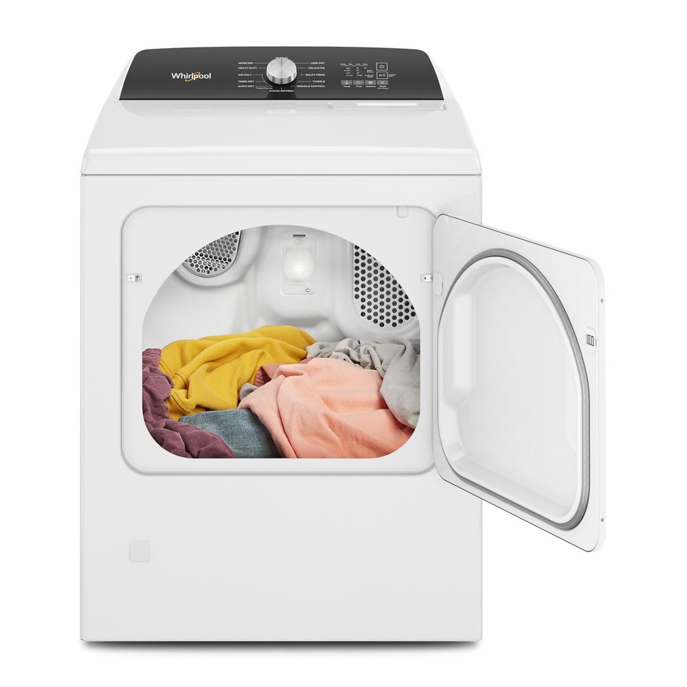 7.0 Cu. Ft. Top Load Gas Moisture Sensing Dryer with Steam
