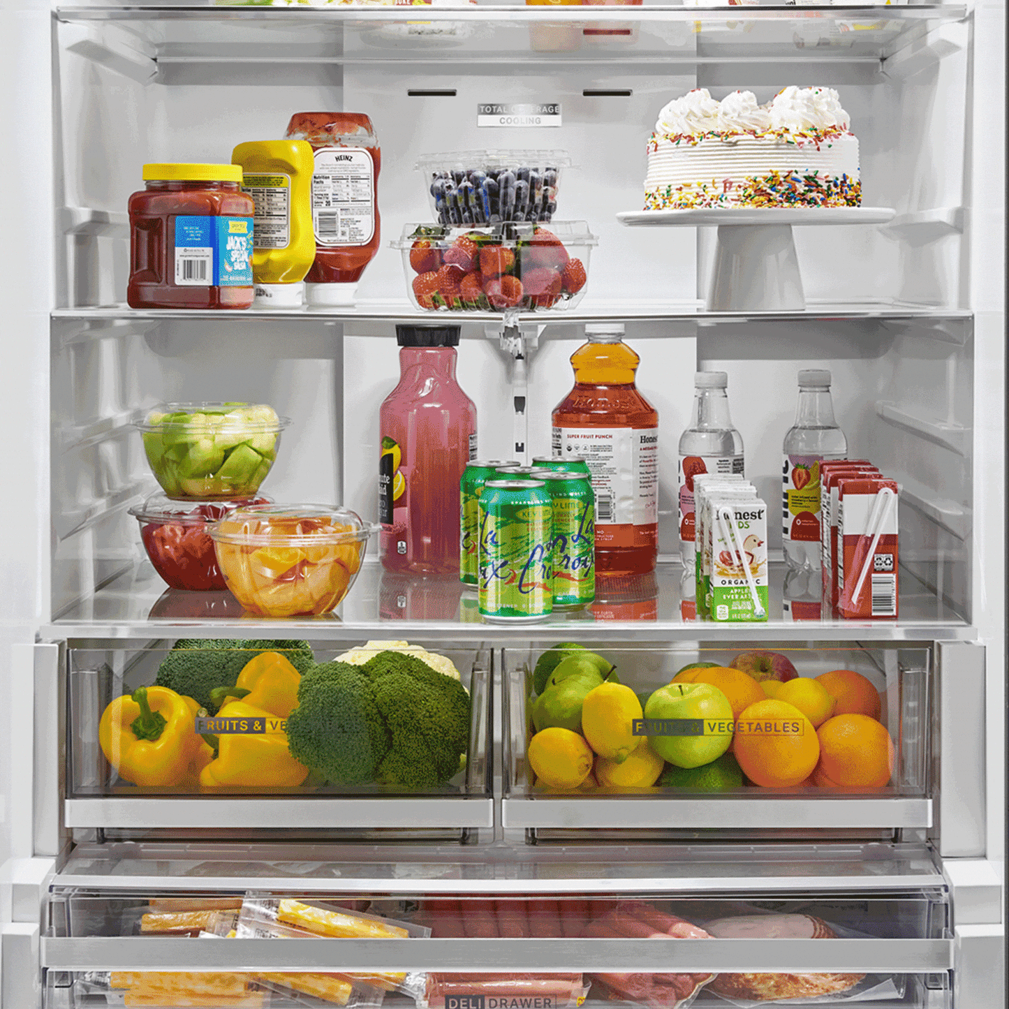 36-Inch French Door Refrigerator with In-Door Water and Ice Maker - 30 cu. ft.