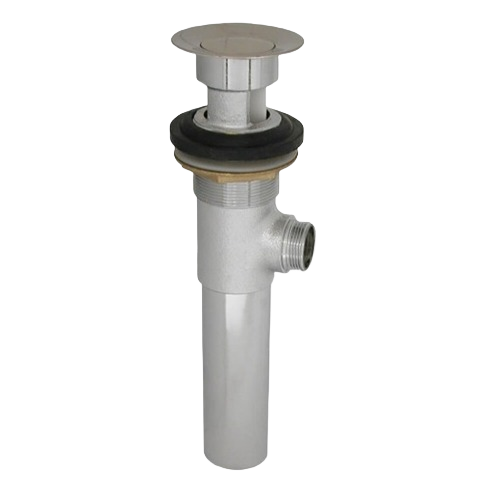 Brushed nickel bathroom pop-up assembly for sink repair in Plumbing Parts & Repair and Home Improvement collections