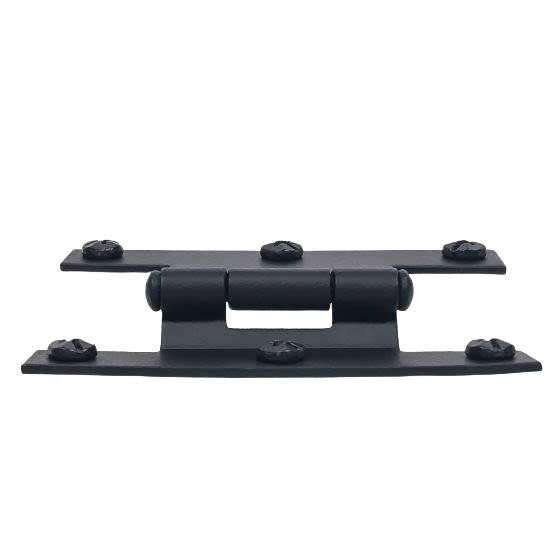 Smooth black offset cabinet hinge pair, 3-inch, for home improvement and hardware projects under $50 collection