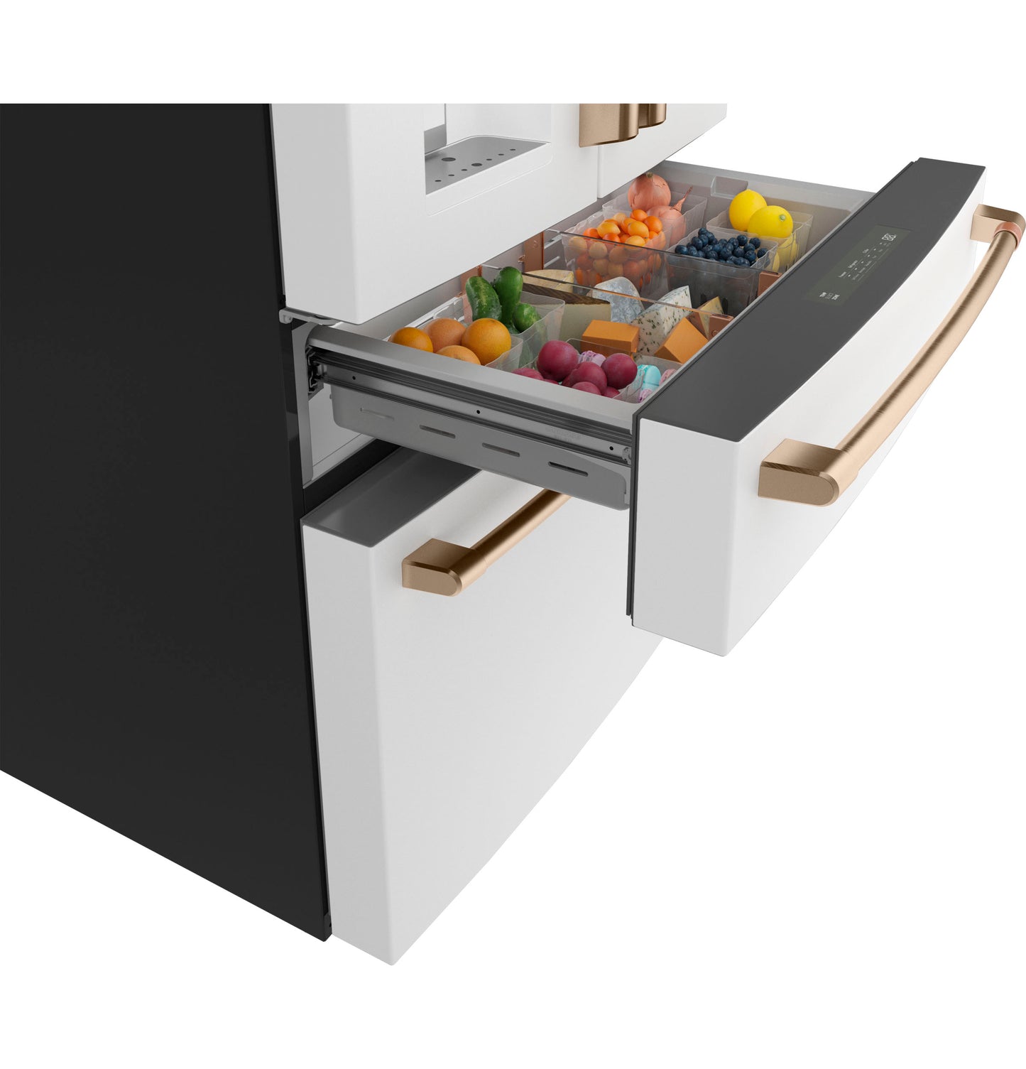 CAFÉ™ ENERGY STAR 22.3 Cu. Ft. Smart Counter-Depth 4-Door French-Door Refrigerator