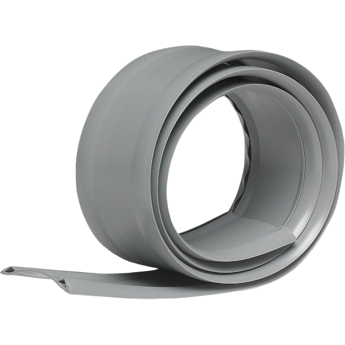 Gray vinyl threshold insert rolled up for home improvement in hardware and under $50 tools collection
