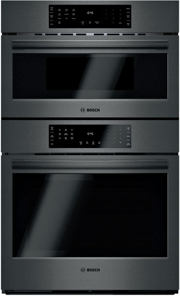 Stainless steel Bosch wall oven with dual compartments and digital controls from Kitchen & Kitchenware collection